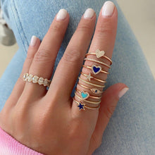 Load image into Gallery viewer, Mini Star Pave Ring
