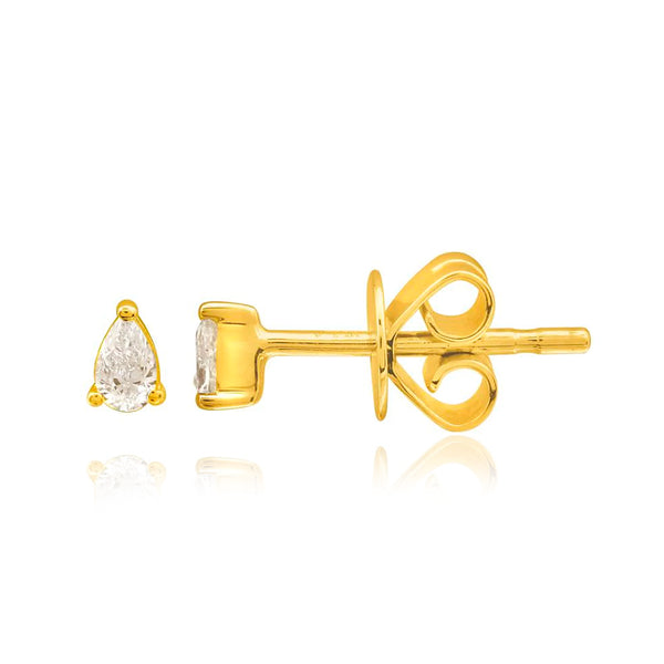 Petite Pear Stud