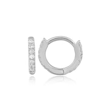 Load image into Gallery viewer, Cartilage Tiny Pave All Around Huggie
