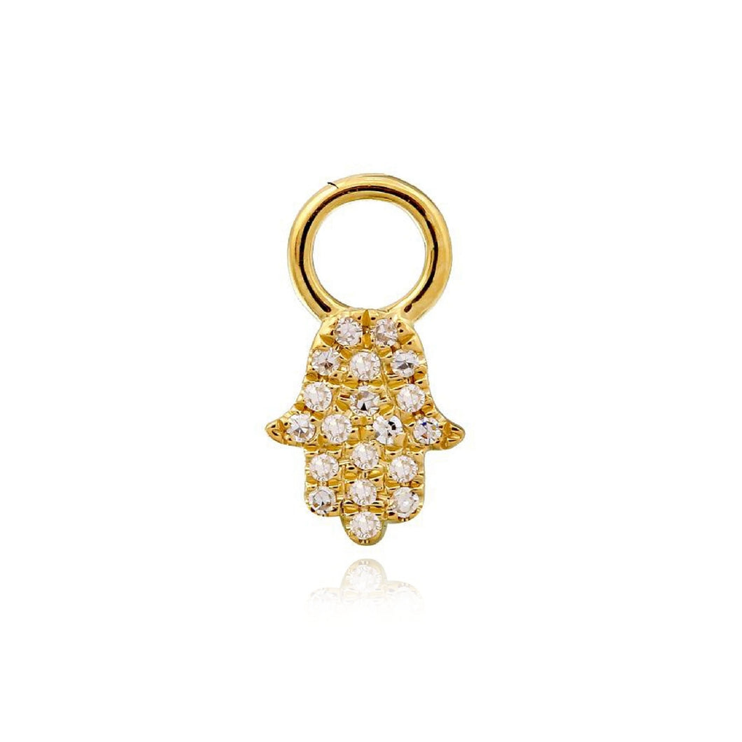 Hamsa Huggie Charm