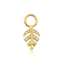 Load image into Gallery viewer, Leaf Huggie Charm
