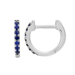 Small Gemstone Huggie
