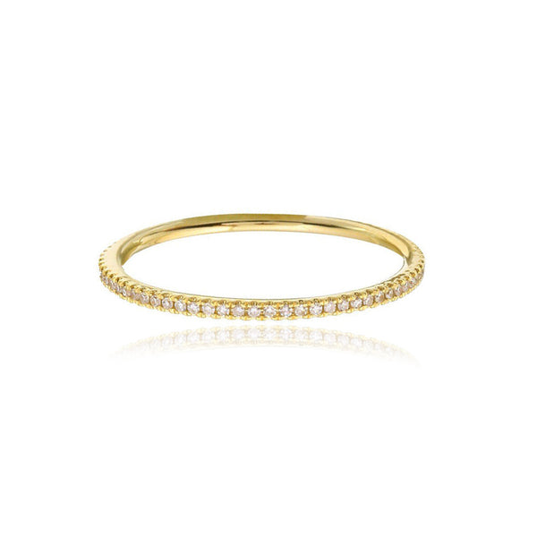 Pave Eternity Band