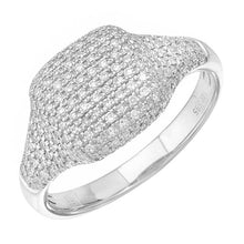 Load image into Gallery viewer, Pave Signet Ring
