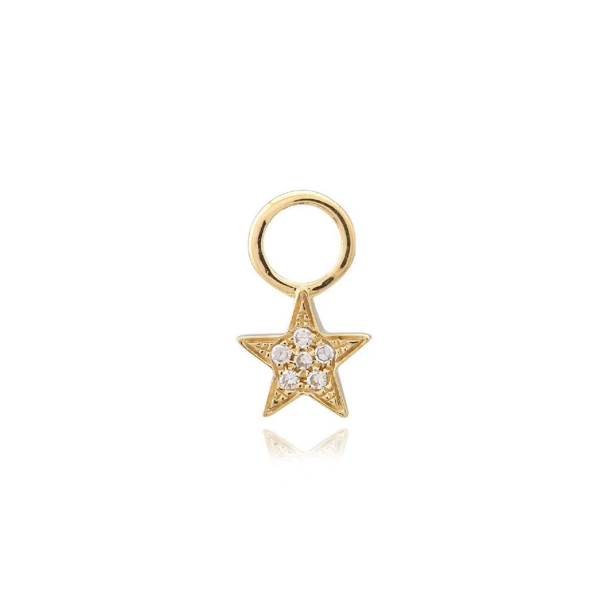 Small Star Huggie Charm