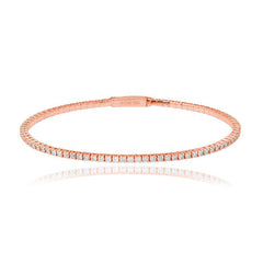 Stretch Pave Bangle