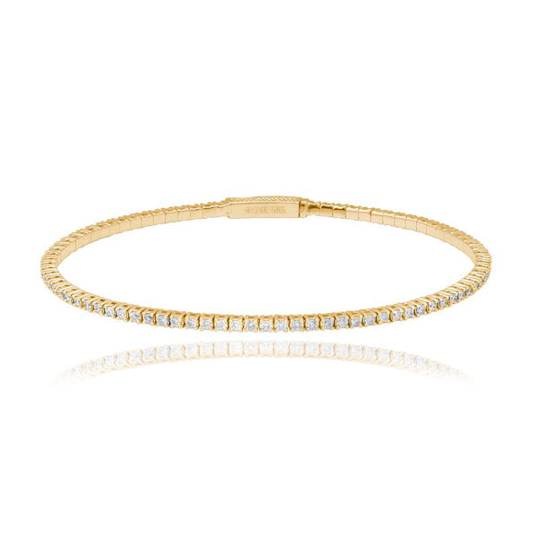 Stretch Pave Bangle