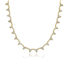 Load image into Gallery viewer, Trio Diamond Chain Necklace
