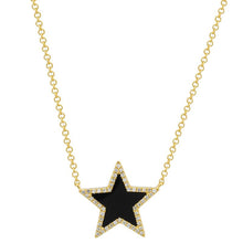 Load image into Gallery viewer, Stone Pave Star Necklace
