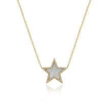 Load image into Gallery viewer, Stone Pave Star Necklace
