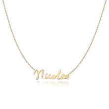 Load image into Gallery viewer, Cutout Name Chain Necklace
