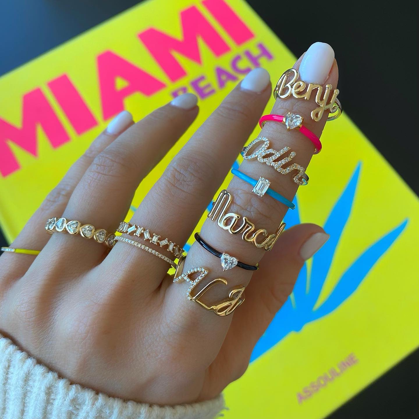 Wire online name ring