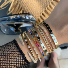Load image into Gallery viewer, rainbow tennis bracelet
