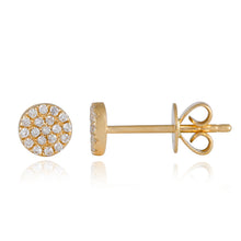 Load image into Gallery viewer, Small Circle Pave Studs
