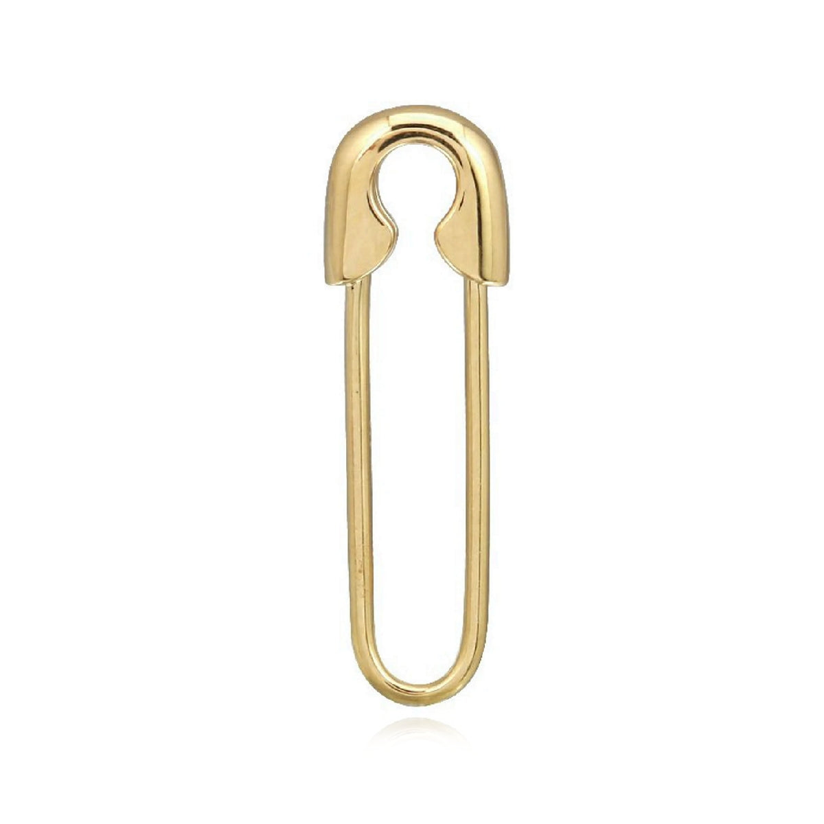 Gold Safety Pin Charm