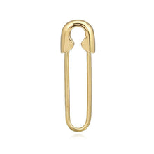 Load image into Gallery viewer, Gold Safety Pin Charm
