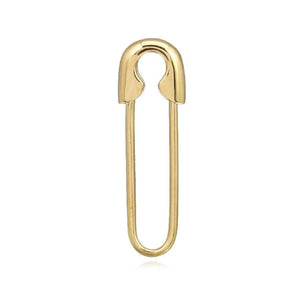 Gold Safety Pin Charm