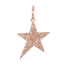 Load image into Gallery viewer, Modern Pave Star Charm
