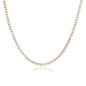 Classic Diamond Tennis Necklace