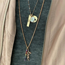 Load image into Gallery viewer, Round Rainbow Bar Charm
