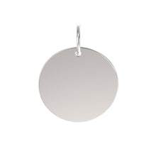 Load image into Gallery viewer, Personalized Gold Disc Charm
