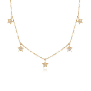 Dangling Star Necklace