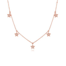 Load image into Gallery viewer, Dangling Star Necklace
