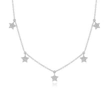 Load image into Gallery viewer, Dangling Star Necklace
