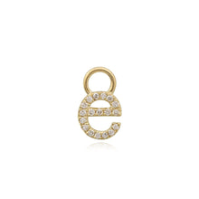 Load image into Gallery viewer, Lowercase Initial Huggie Charm
