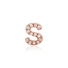 Load image into Gallery viewer, Initial Pave Stud
