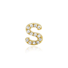 Load image into Gallery viewer, Initial Pave Stud
