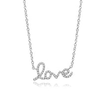 Load image into Gallery viewer, Script Love Necklace
