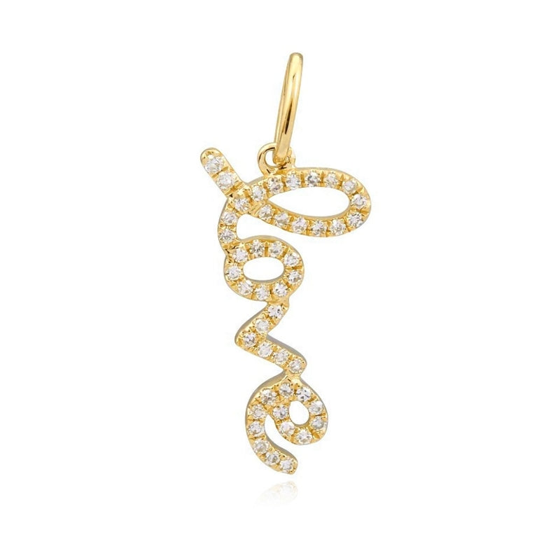 Small Script Love Charm