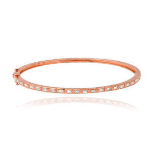 Thin Baguette Bangle