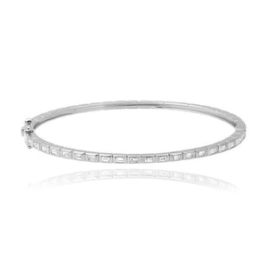 Thin Baguette Bangle