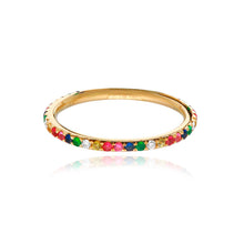 Load image into Gallery viewer, Rainbow Eternity Band
