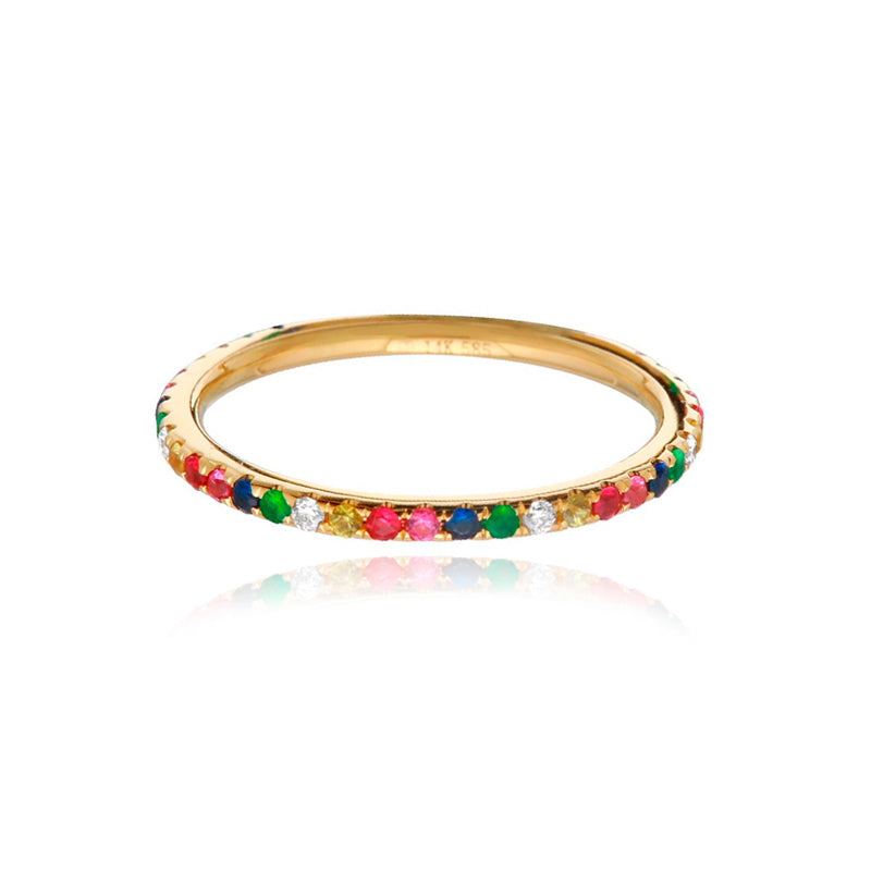 Rainbow Eternity Band