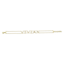 Load image into Gallery viewer, Diamond Name Bracelet
