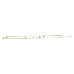 Diamond Name Bracelet