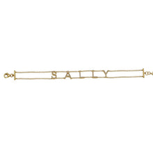 Load image into Gallery viewer, Diamond Name Bracelet

