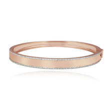 Load image into Gallery viewer, Diamond Border All Around Bangle
