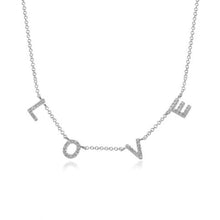 Load image into Gallery viewer, Dangling Love Necklace
