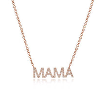 Load image into Gallery viewer, MAMA Diamond Necklace
