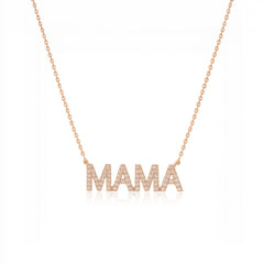MAMA Diamond Necklace