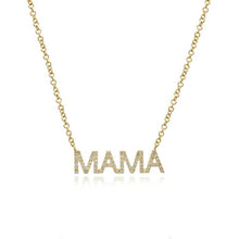 Load image into Gallery viewer, MAMA Diamond Necklace
