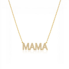 MAMA Diamond Necklace
