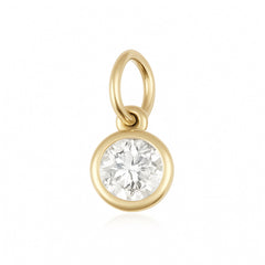 Diamond Bezel Charm