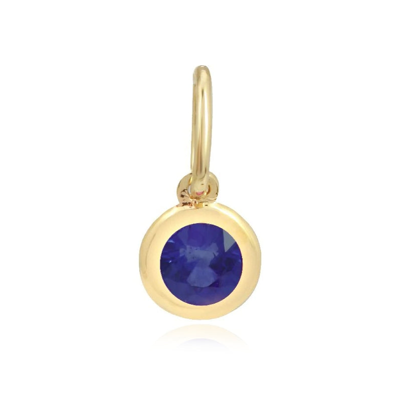 Gemstone Bezel Charm