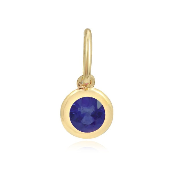 Gemstone Bezel Charm