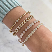 Load image into Gallery viewer, Pave Cuban Bangle
